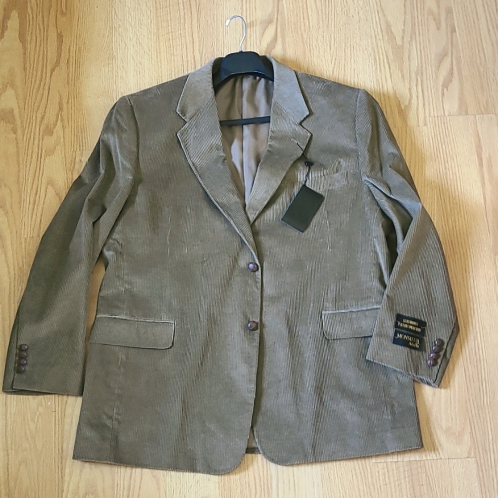 48R plush corduroy jacket